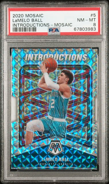 2020-21 Panini Mosaic Introductions Mosaic #5 LaMelo Ball Rookie