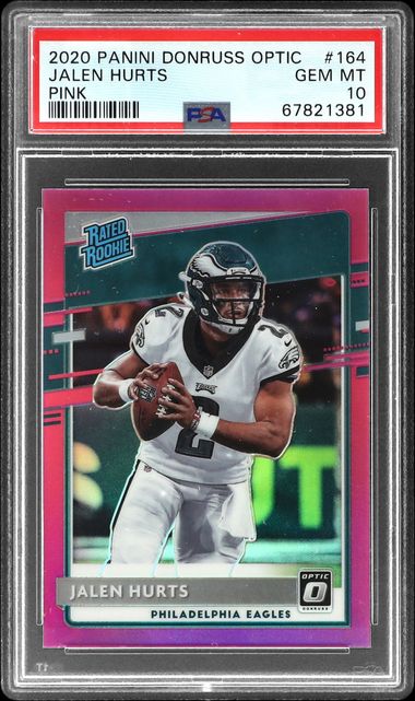 : 2020 Panini Absolute Football #145 Jalen Hurts