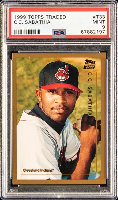 C.C. Sabathia 1999 Topps Finest Rookie Cleveland Indians