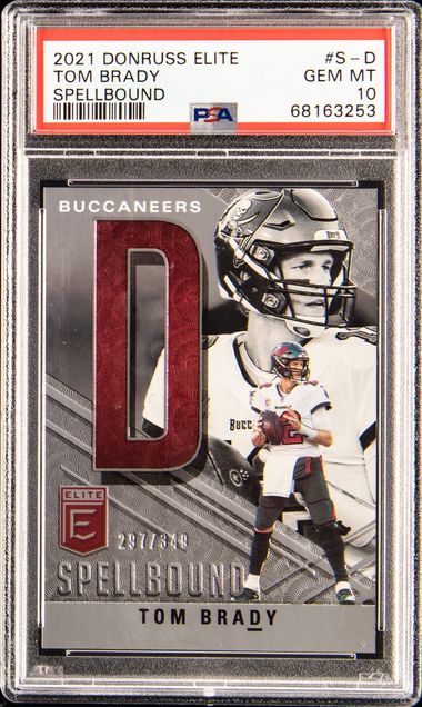 2021 Donruss shops Elite Patrick Mahomes Spellbound PSA 9 Mint