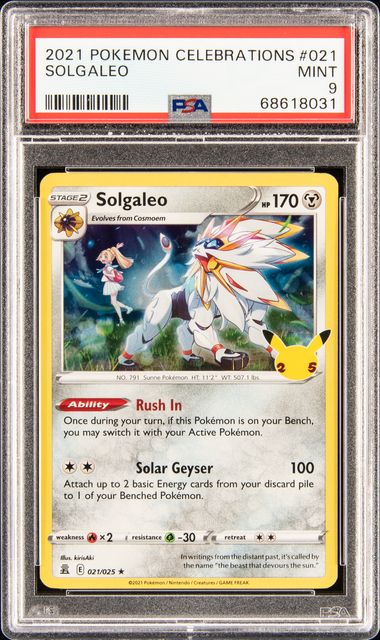Solgaleo (021/025) [Celebrations: 25th Anniversary]