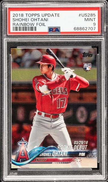 Shohei Ohtani 2018 Topps Chrome 1983 Topps #83TA-SO Price Guide