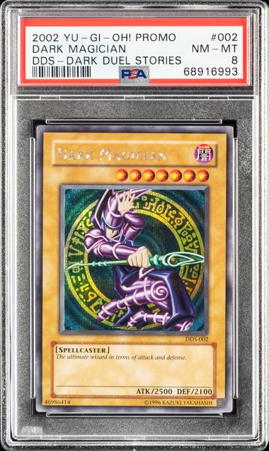 2002 Yu-Gi-Oh! Promo Dds-Dark Duel Stories #002 Dark Magician PSA