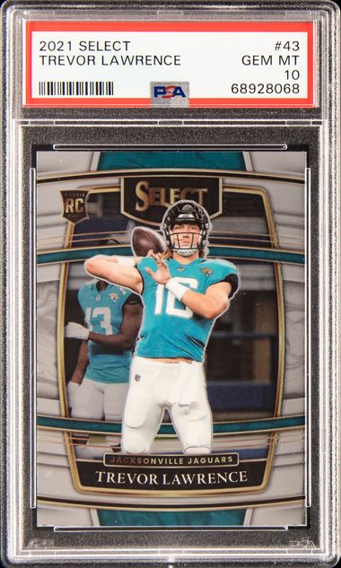 2021 Panini Donruss Optic Black #201 Trevor Lawrence Rookie Card (#1/1) -  PSA EX-MT 6 on Goldin Auctions