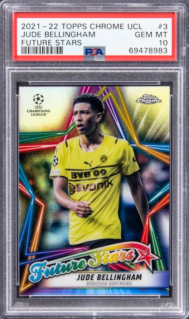 2021-22 Topps Chrome UEFA Champions League Future Stars #3 Jude