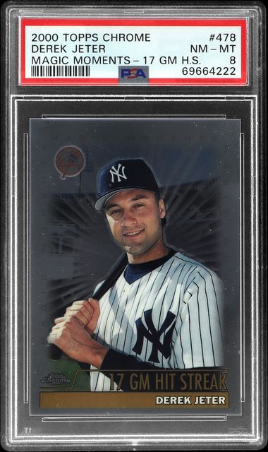 2000 Topps - Magic Moments Wins 1998 World Series #478 Derek Jeter