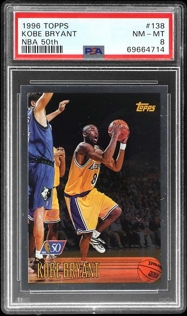 1996 topps sale kobe bryant 138