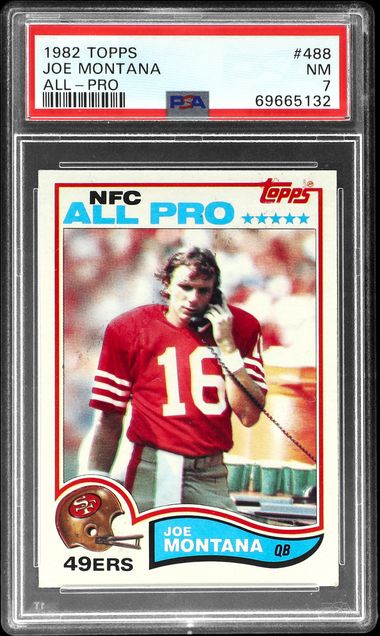 Joe Montana 1986 Topps #156 HOF QB San Francisco 49ers MVP Super Bowl –