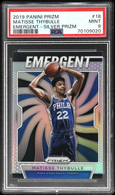 2019-20 Panini Prizm Emergent Silver Prizm #18 Matisse Thybulle