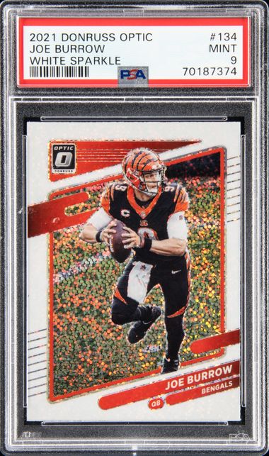 : Joe Burrow 2021 Donruss Series Mint 2nd Year Photo