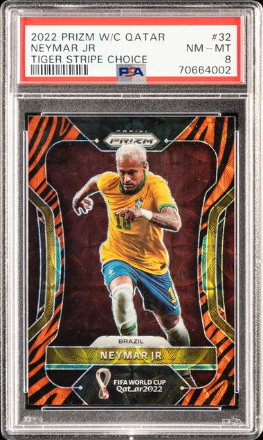 Neymar 2022 World Cup Qatar Extra Edition Base, Bronze & Blue Parallel (3)  Read