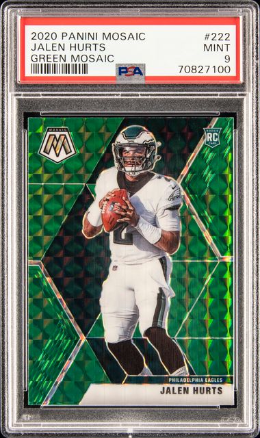 2021 Panini Mosaic Green Mosaic 168 Jerome Bettis – PSA MINT 9 on Goldin  Auctions