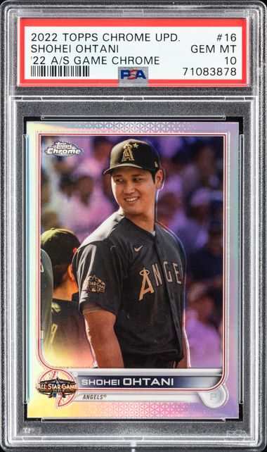 2022 Topps Chrome Update 2022 All-Star Game Chrome #16 Shohei