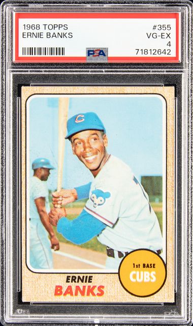 At Auction: 1969 Topps Ernie Banks #20