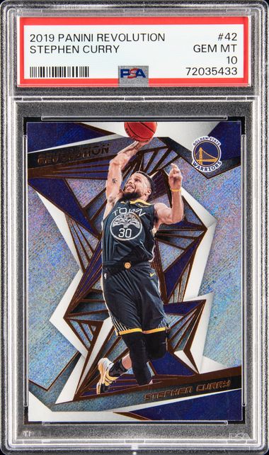 2019 Panini Revolution #42 Stephen Curry PSA 10 on Goldin Auctions