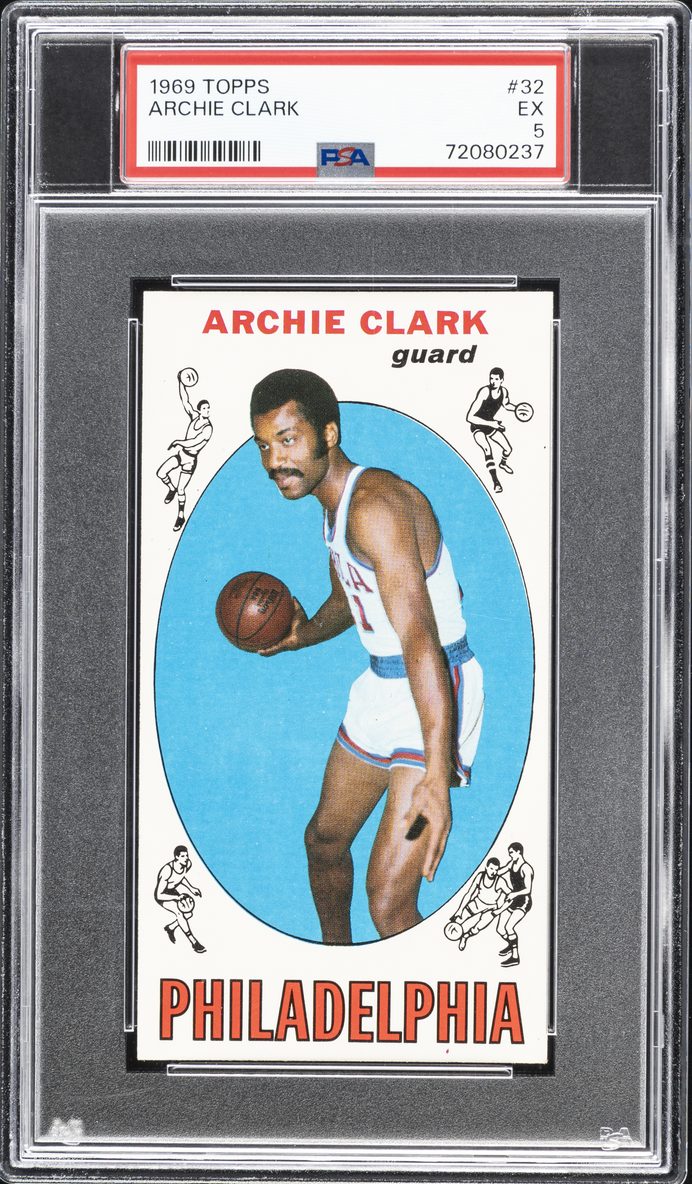 1969-70 Topps #32 Archie Clark – PSA EX 5