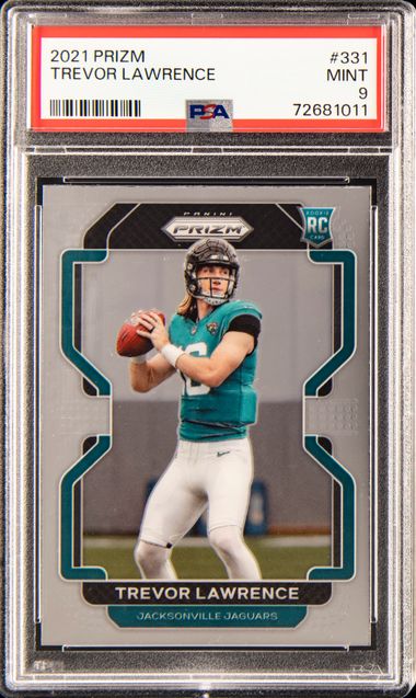 2021 Trevor Lawrence Panini Prizm ROOKIE RC #331 Jacksonville Jaguars