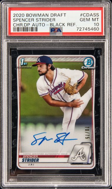 Bo Bichette 2016 1st Bowman Chrome Autograph Refractor Card /499 #CDA-BOB  BGS 9.5