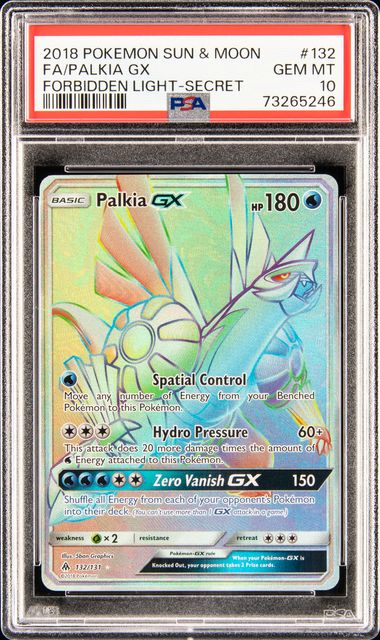 Palkia GX - Sun & Moon: Forbidden Light - Pokemon