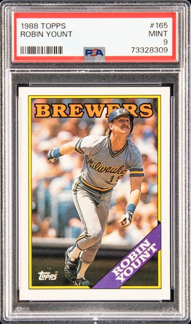 1975 Topps #223 Robin Yount Rookie Card - PSA NM-MT 8 on Goldin