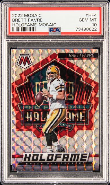 Brett Favre 1991 Pro Set Platinum Rookie Autograph Card #290 PSA/DNA 10