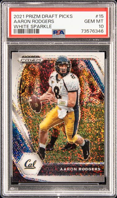 : 2021 Panini Prizm Draft Picks #15 Aaron Rodgers Cal