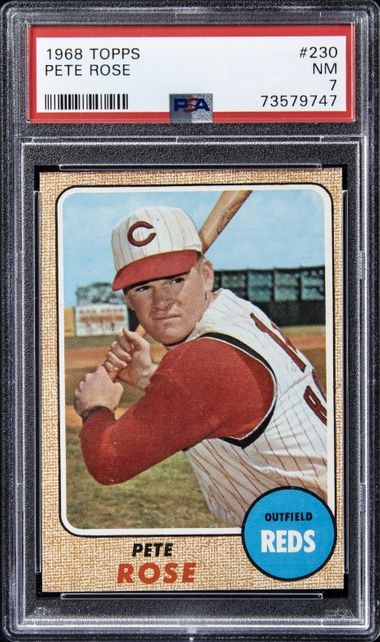 1982 Topps #780 Pete Rose Baseball Card NM