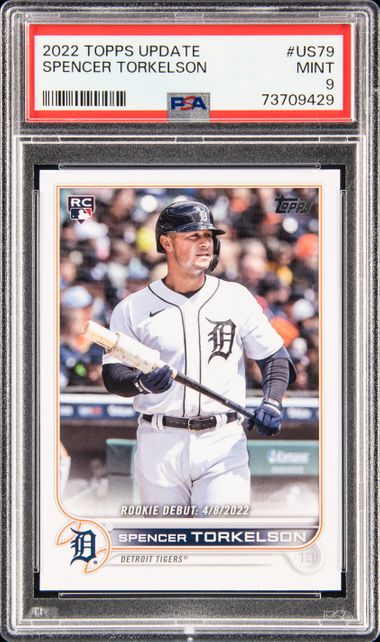 Spencer Torkelson (US79) - 2022 Topps Update Series Rookie Debut