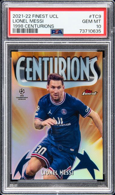 2021-22 Topps Finest UEFA Champions League 1998 Centurions #TC-9