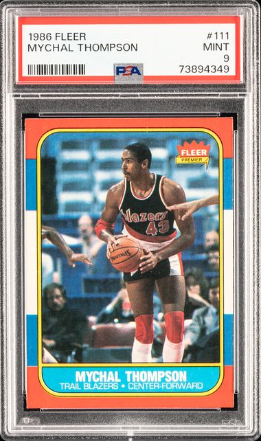 2022-23 Topps Chrome OTE #100 Ausar Thompson Rookie Card - PSA