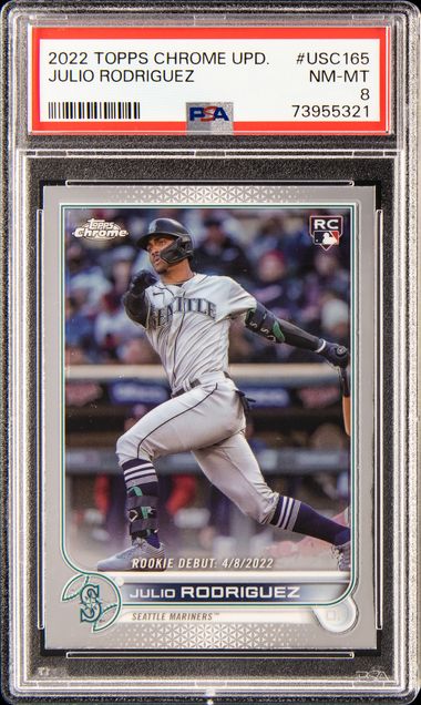 Steven Kwan 2022 Topps Chrome Update Rookie Debut - Aqua Refractor