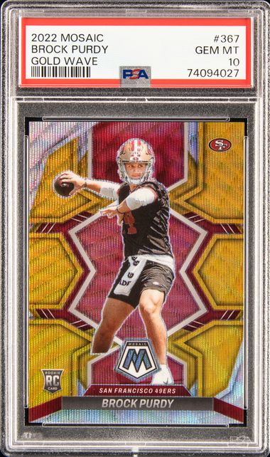 Aaron Rodgers 2022 Mosaic National Pride - Gold #252 Price Guide