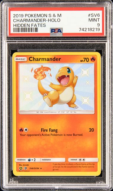 Charmander - Hidden Fates: Shiny Vault - Pokemon