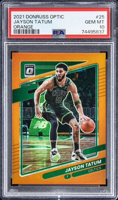 Jayson Tatum 2021 2022 Panini Prizm Draft Picks Series Mint Card #61