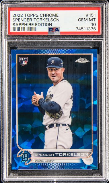 Spencer Torkelson Detroit Tigers 2022 Topps Chrome Ben Baller