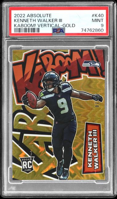 Kenneth Walker III (308) - 2022 Panini Mosaic