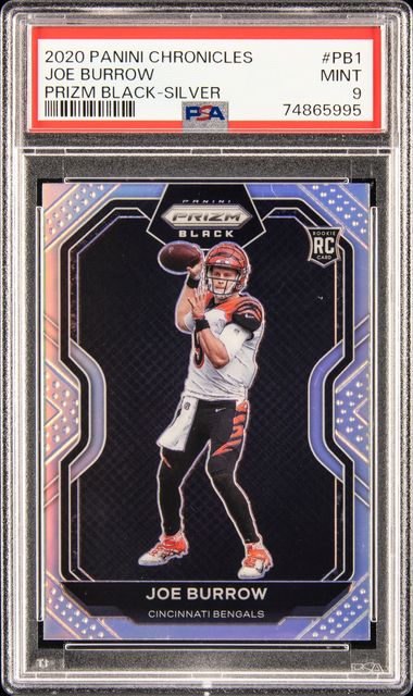 Joe Burrow 2020 Select Prizm Silver #346 (PSA 10)