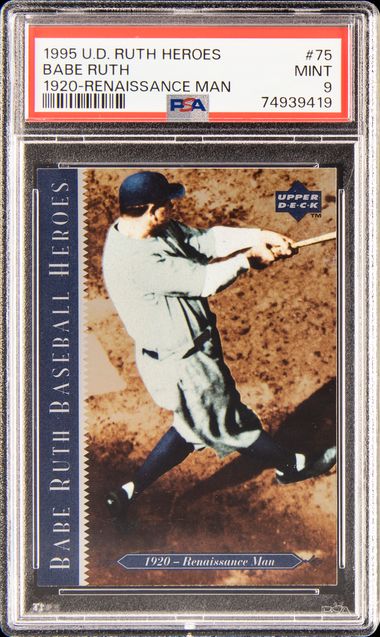 At Auction: 1933 Goudey #144 Babe Ruth.