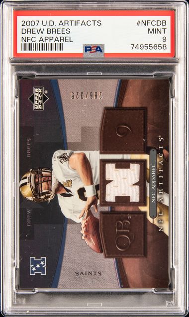 Lot Detail - 2001 Drew Brees Rookie Era Game Used San Diego