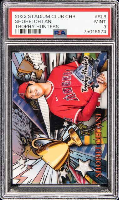 2022 Topps Stadium Club Chrome Trophy Hunters #Rl8 Shohei Ohtani