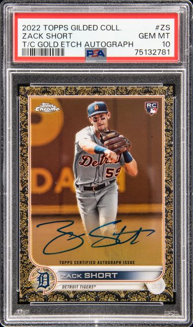 大谷翔平 2022 Topps Chrome Gold /25 PSA 10 2022 Topps Gilded Collection Topps Chrome Gold Etch