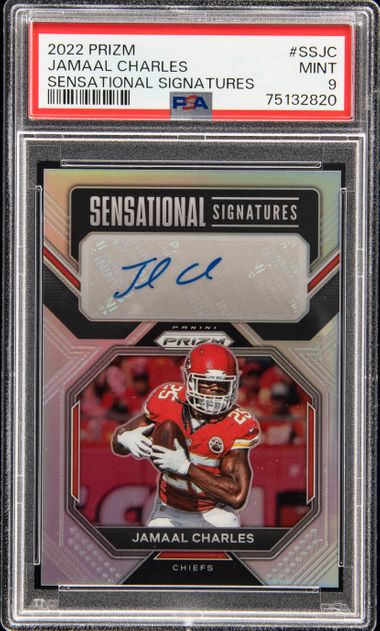 Jamaal Charles Signed Jersey (PSA)