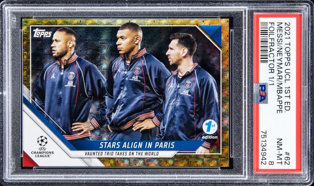 22-23 Topps Messi mbappe メッシ エムバペ ネイマール 22-23 Topps Messi mbappe メッシ エムバペ ネイマール - メルカリ