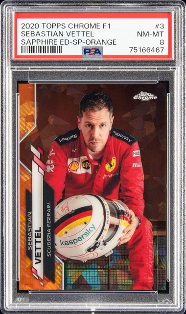 2021 Topps Dynasty F1 Autograph Patch Red #DAP-MVIII Max Verstappen Signed  Patch Card (#1/5) - Driver Number - PSA MINT 9, PSA/DNA GEM MT 10 - Pop 1  on Goldin Auctions