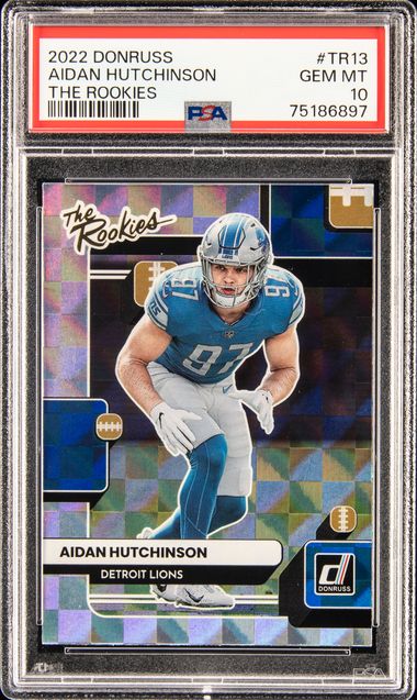 Aidan Hutchinson 113 Detroit Lions Rookie Panini Absolute 