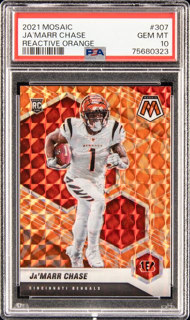 JA'MARR CHASE 2021 Mosaic Pink No. 307