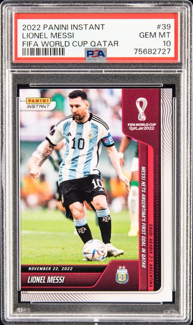 2022 Panini Instant Lionel Messi PSA10 - その他