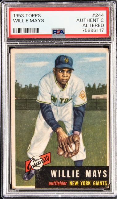 Sold at Auction: A 1953 Topps Satchel (Satchell) Paige Baseball Card No. 220