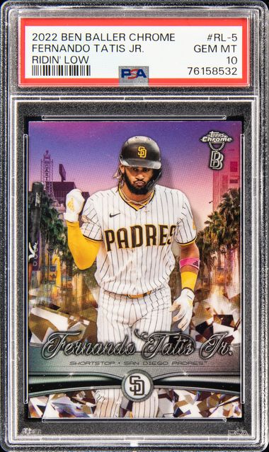2022 Topps Chrome Ben Baller Ridin