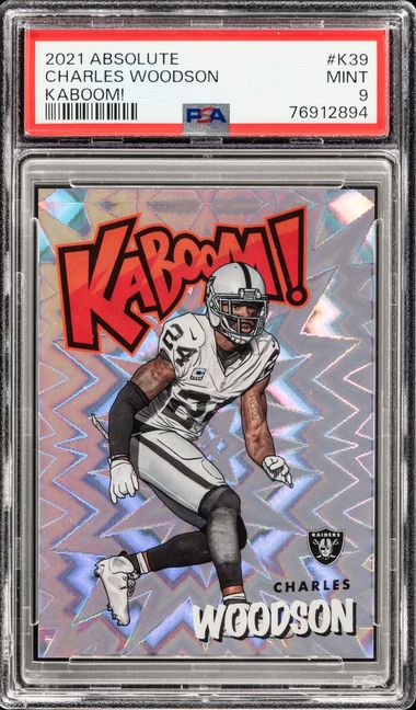 2021 Panini Absolute Kaboom! #K17 Joe Montana - PSA 9 on Goldin